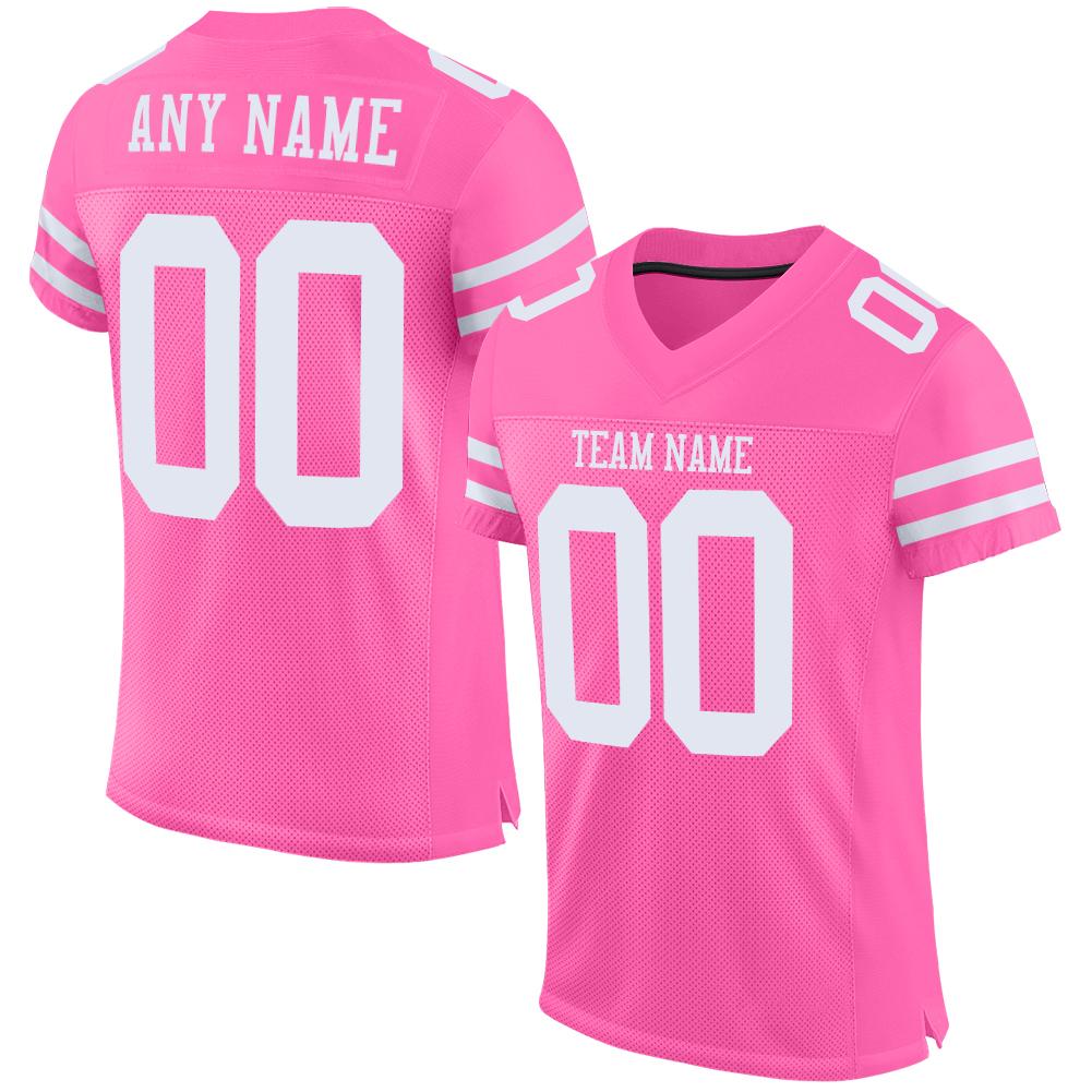 football uniforms pink